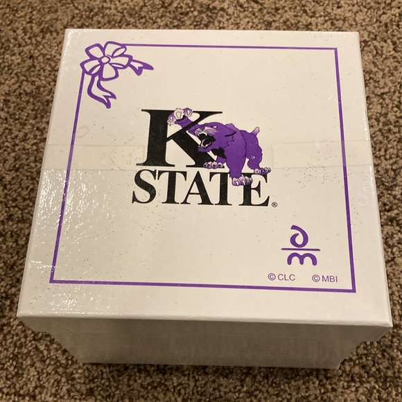 K-State Christmas Ornament - Picture 5 of 5